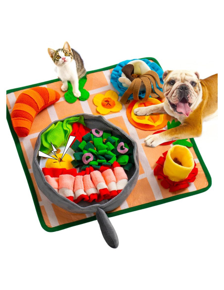Alfombra Snuffle Mewoo Pequeña para Perros - Alimentación Lenta Alfombra Snuffle Mewoo Pequeña para Perros - Alimentación Lenta