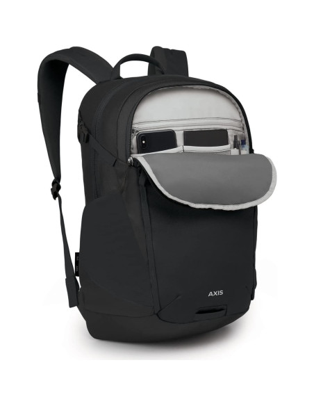 Mochila para Laptop Osprey Axis 26L Negra con Funda Mochila para Laptop Osprey Axis 26L Negra con Funda
