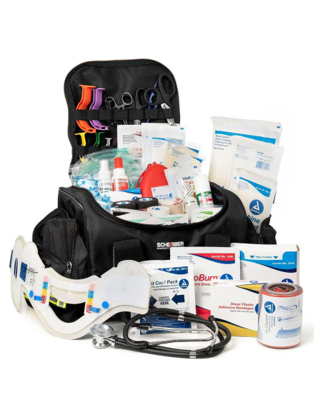 Kit de Trauma Profesional Scherber Grande con 250 Suministros