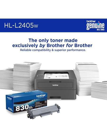 Impresora Láser Monocromática Brother HL-L2405W Inalámbrica Impresora Láser Monocromática Brother HL-L2405W Inalámbrica