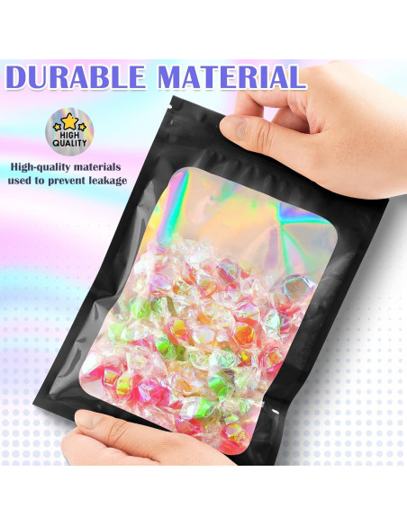 100 Bolsas Mylar Reutilizables Jetmore 6.1x9.9cm a Prueba de Olores 100 Bolsas Mylar Reutilizables Jetmore 6.1x9.9cm a Prueba de Olores