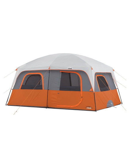 Carpa CORE para Camping Familiar 10 Personas 4.27x3.05m Naranja Carpa CORE para Camping Familiar 10 Personas 4.27x3.05m Naranja