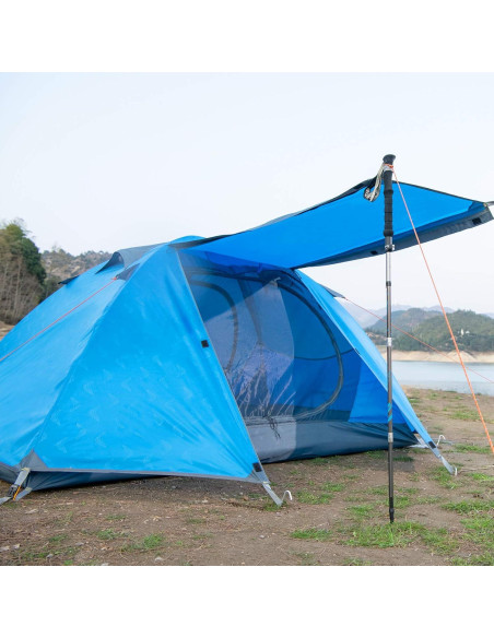 Carpa de Camping BISINNA 2 Personas Impermeable 3 Temporadas Carpa de Camping BISINNA 2 Personas Impermeable 3 Temporadas