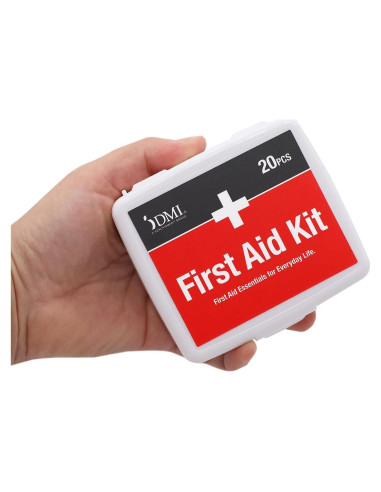 Kit de Primeros Auxilios DMI 20 Piezas Compacto Resistente al Agua