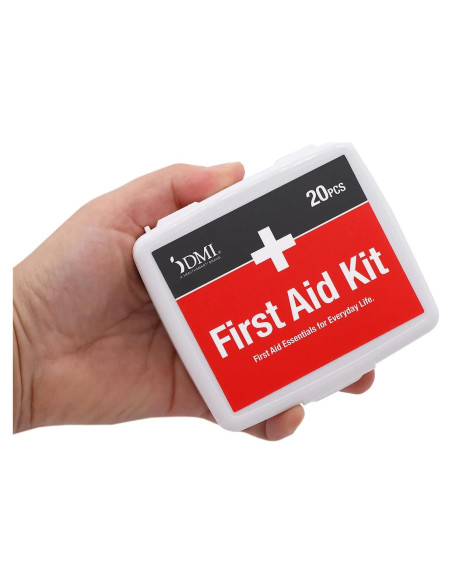 Kit de Primeros Auxilios DMI 20 Piezas Compacto Resistente al Agua Kit de Primeros Auxilios DMI 20 Piezas Compacto Resistente al Agua