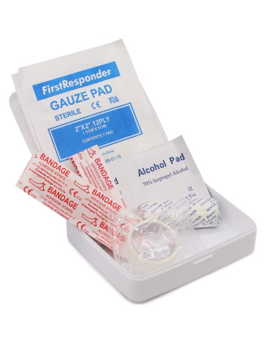 Kit de Primeros Auxilios DMI 20 Piezas Compacto Resistente al Agua