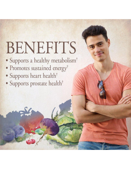 Multivitamínico Diario Orgánico Jardín de Vida 60 Tabletas Multivitamínico Diario Orgánico Jardín de Vida 60 Tabletas