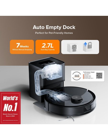 Aspiradora Robot Roborock Q10 X5+ Auto-Vaciado 10000Pa Aspiradora Robot Roborock Q10 X5+ Auto-Vaciado 10000Pa