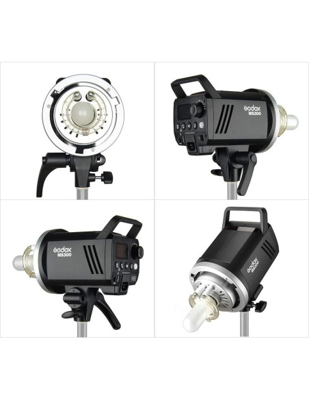 Flash Estroboscópico Godox MS300 300W Inalámbrico 2.4G Flash Estroboscópico Godox MS300 300W Inalámbrico 2.4G