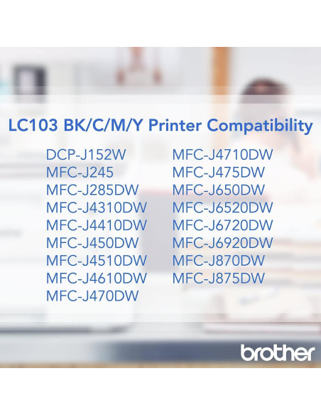 Cartuchos de Tinta Brother LC1033PKS, 3 Colores, 600 Páginas Cartuchos de Tinta Brother LC1033PKS, 3 Colores, 600 Páginas