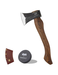 Hacha de División DWFKHT 38.9 cm Acero Carbono Mango Madera