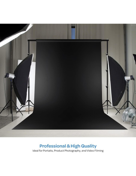 Fondo Negro para Fotografía LimoStudio 2.74 x 3.96 m AGG3448 Fondo Negro para Fotografía LimoStudio 2.74 x 3.96 m AGG3448