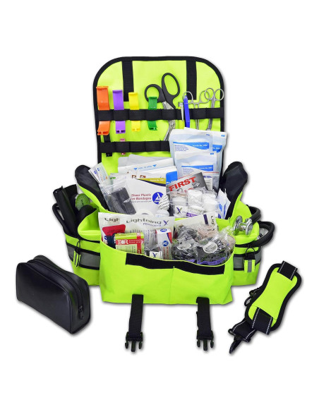 Bolsa de Trauma EMT Lightning X Amarillo Fluorescente 43x23x28cm Bolsa de Trauma EMT Lightning X Amarillo Fluorescente 43x23x28cm