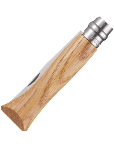 Cuchillo Plegable Opinel No.06 Acero Inoxidable Roble