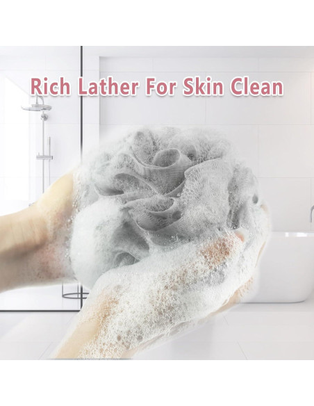 Esponja de Baño Lufa RNOAFMU 11.43 cm Exfoliante 4 Colores Esponja de Baño Lufa RNOAFMU 11.43 cm Exfoliante 4 Colores