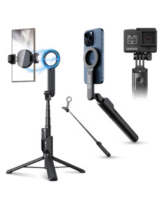 Trípode de Selfie Magnético Jinjiacheng 25-104cm Control Remoto