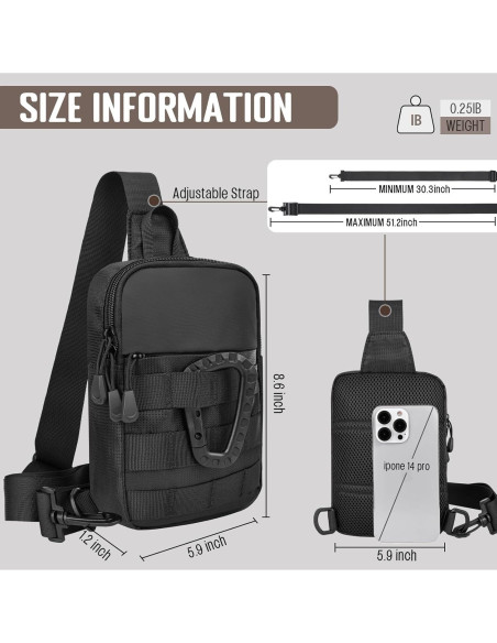 Bolsa de Bandolera Pequeña DEYACE Impermeable Nylon 15x22 cm Bolsa de Bandolera Pequeña DEYACE Impermeable Nylon 15x22 cm