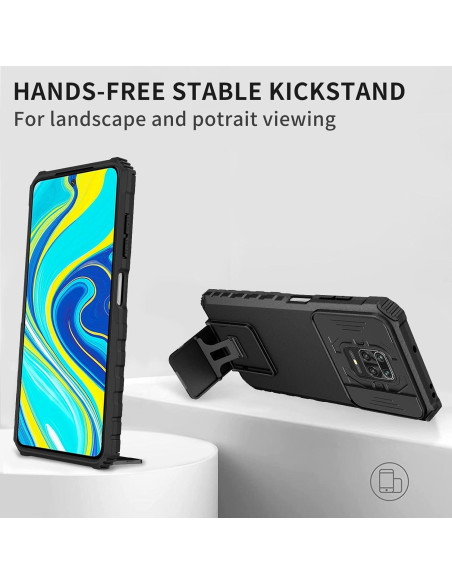 Funda para Xiaomi Redmi Note 9 Pro/S/Pro Max con soporte Funda para Xiaomi Redmi Note 9 Pro/S/Pro Max con soporte