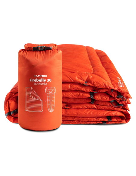 Edredón de Plumas KAMMOK Firebelly 30F Impermeable 223.5x139.7cm Edredón de Plumas KAMMOK Firebelly 30F Impermeable 223.5x139.7cm