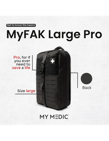 Kit Médico Grande Mi Medic PRO - Primeros Auxilios 200+ Artículos