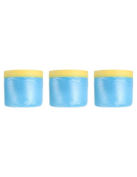 Película de Enmascarar Pre-Cinta uxcell 0.55m x 25m Azul 3Pcs Película de Enmascarar Pre-Cinta uxcell 0.55m x 25m Azul 3Pcs