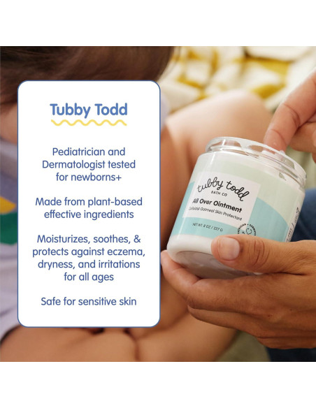 Pomada Todo en Uno Tubby Todd - Crema Eczema Bebé 226.8g Pomada Todo en Uno Tubby Todd - Crema Eczema Bebé 226.8g