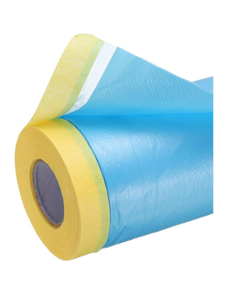 Película de Enmascarar Pre-Cinta uxcell 0.55m x 25m Azul 3Pcs Película de Enmascarar Pre-Cinta uxcell 0.55m x 25m Azul 3Pcs
