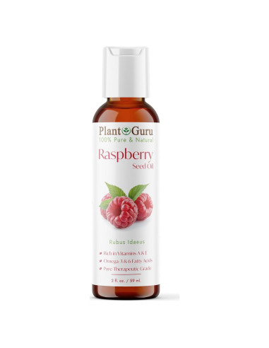 Aceite de Semilla de Frambuesa Roja 60 ml Prensado en Frío 100% Puro