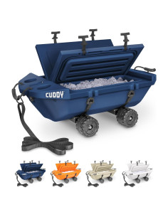 Enfriador Anfibio CUDDY 40QT GoSports con Ruedas