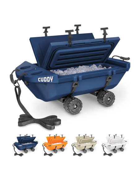 Enfriador Anfibio CUDDY 40QT GoSports con Ruedas Enfriador Anfibio CUDDY 40QT GoSports con Ruedas