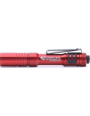 Linterna Streamlight MicroStream 250 Lúmenes Recargable USB Roja