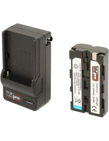 Kit de Luz LED-150 Vidpro para Foto y Video - Luz Ajustable