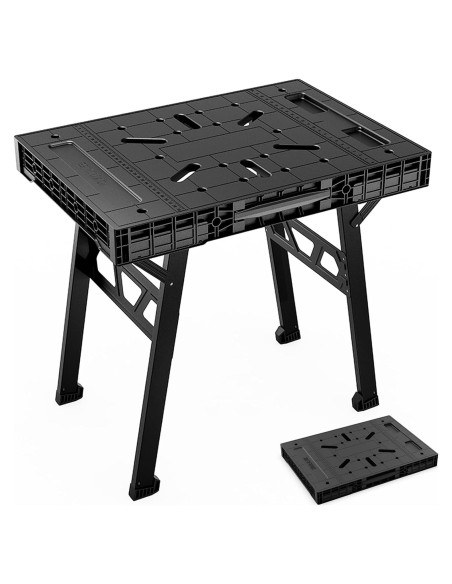 Mesa de Trabajo Plegable ONCUPID 86.36x63.5 cm Negra Mesa de Trabajo Plegable ONCUPID 86.36x63.5 cm Negra