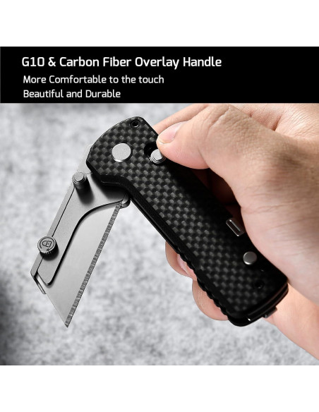 Cuchillo Utility Plegable OKNIFE U1 Pro con Destornillador Cuchillo Utility Plegable OKNIFE U1 Pro con Destornillador