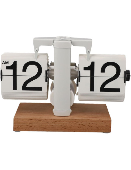 Reloj de Mesa Plegable Ciciglow Mecánico 12 Horas Blanco Reloj de Mesa Plegable Ciciglow Mecánico 12 Horas Blanco