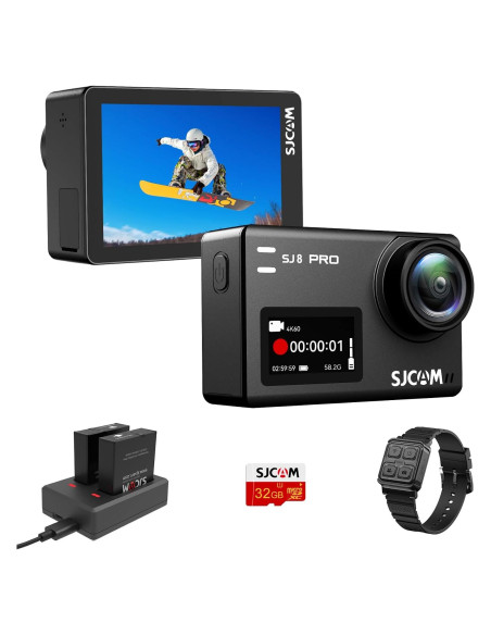 Cámara de Acción SJCAM SJ8 PRO 4K 60fps Estabilización 170 Cámara de Acción SJCAM SJ8 PRO 4K 60fps Estabilización 170