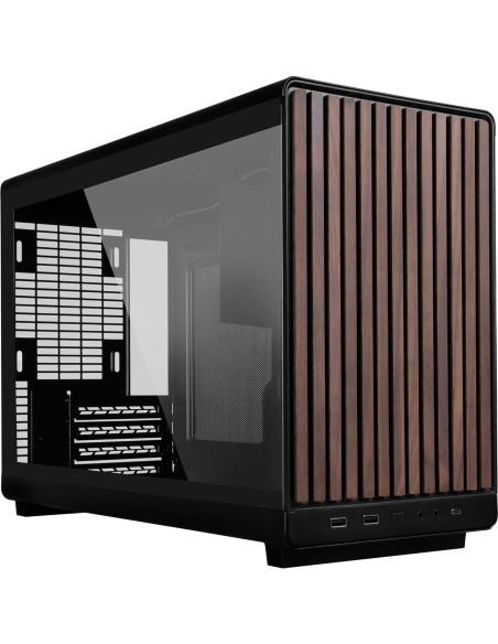 Chasis Micro Lian Li A3 - Panel Madera y Vidrio Templado - Soporta AIO 360mm Chasis Micro Lian Li A3 - Panel Madera y Vidrio Templado - Soporta AIO 360mm