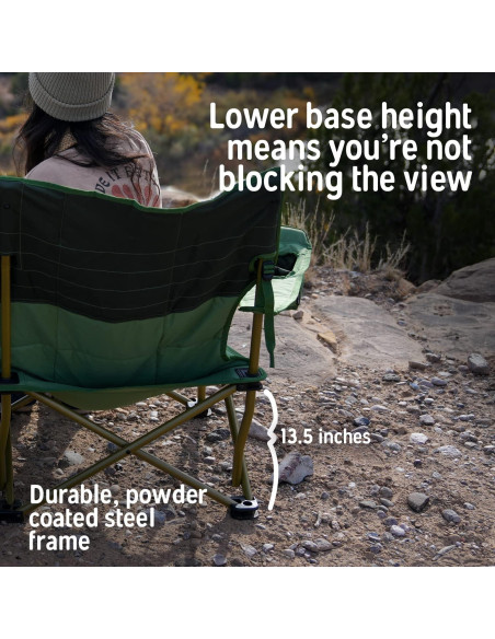Sillón Loveseat Plegable Kelty Doble para 2 Personas Sillón Loveseat Plegable Kelty Doble para 2 Personas