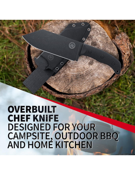 Cuchillo de Chef Grizzly V2 Off-Grid 15.5 cm Acero Sandvik Cuchillo de Chef Grizzly V2 Off-Grid 15.5 cm Acero Sandvik