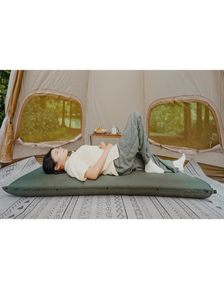 Almohadilla de Dormir Autoinflable Naturehike 10cm Beige Almohadilla de Dormir Autoinflable Naturehike 10cm Beige