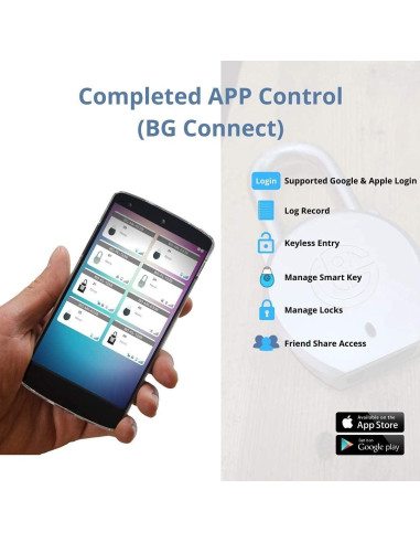 Candado Bluetooth Inteligente Brilliant Guard BGPL1338