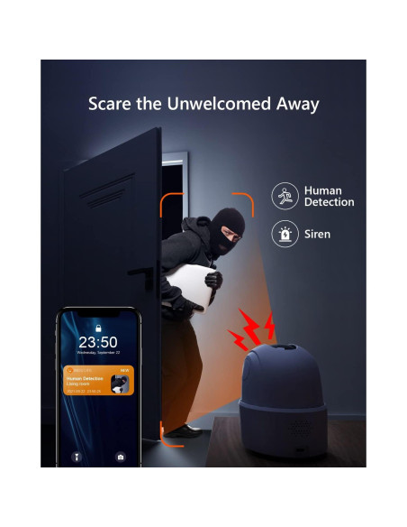 Cámara de Seguridad WiFi IMOU 2K Interior con Detección AI Cámara de Seguridad WiFi IMOU 2K Interior con Detección AI