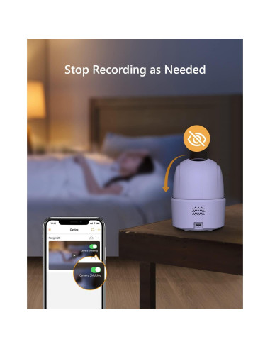 Cámara de Seguridad WiFi IMOU 2K Interior con Detección AI