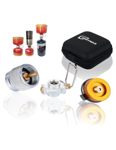 Adaptador de Recarga de Butano Horynar 3 PCS para Camping