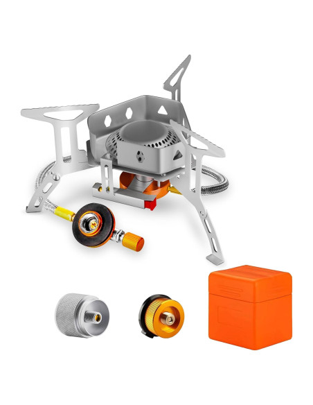 Estufa de Camping Smokey Camp 3500W Portátil y Plegable Estufa de Camping Smokey Camp 3500W Portátil y Plegable