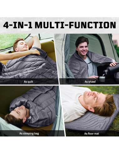 Manta de Camping 1TG Táctico Plegable 194.6x150cm 3M Thinsulate