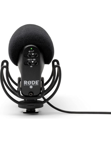 Micrófono Shotgun Rode VideoMic Pro R para Cámara - 0.085 kg