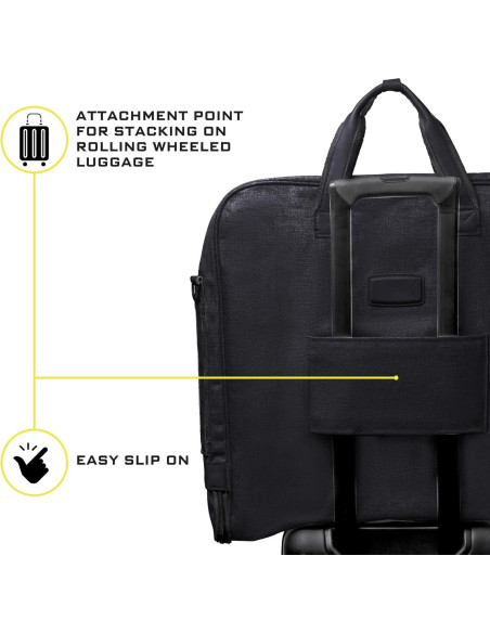 Bolsa de Traje Zegur Premium Negra para Viajes y Negocios Bolsa de Traje Zegur Premium Negra para Viajes y Negocios