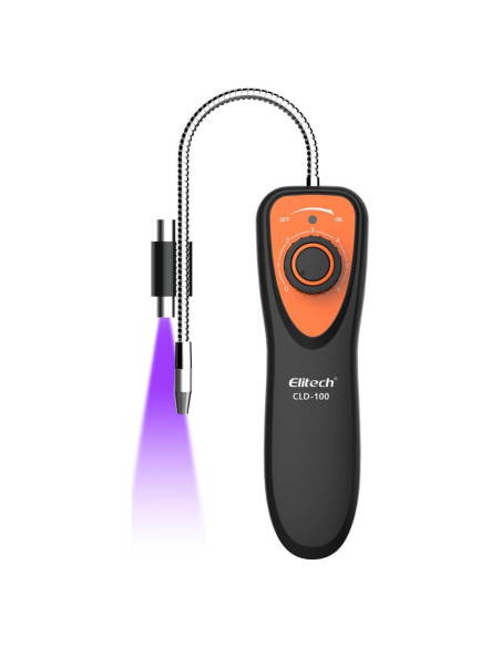 Detector de Fugas de Refrigerante Elitech CLD-100UV 100g Detector de Fugas de Refrigerante Elitech CLD-100UV 100g