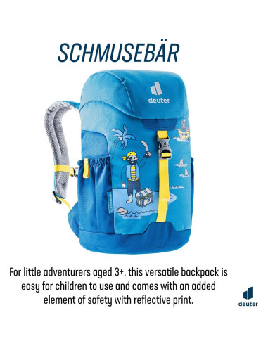 Mochila Infantil Deuter Schmusebar 8L Azure-Lapis